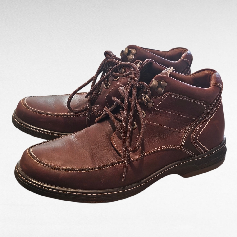 Johnston & Murphy XC4 System Waterproof Sheepskin Boots Brown Size 9M